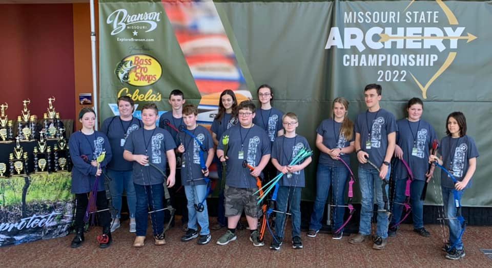 Wildcats at the Missouri State Archery Championship